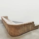 Vintage modular sectional sofa Laauser 'Ivory beige'