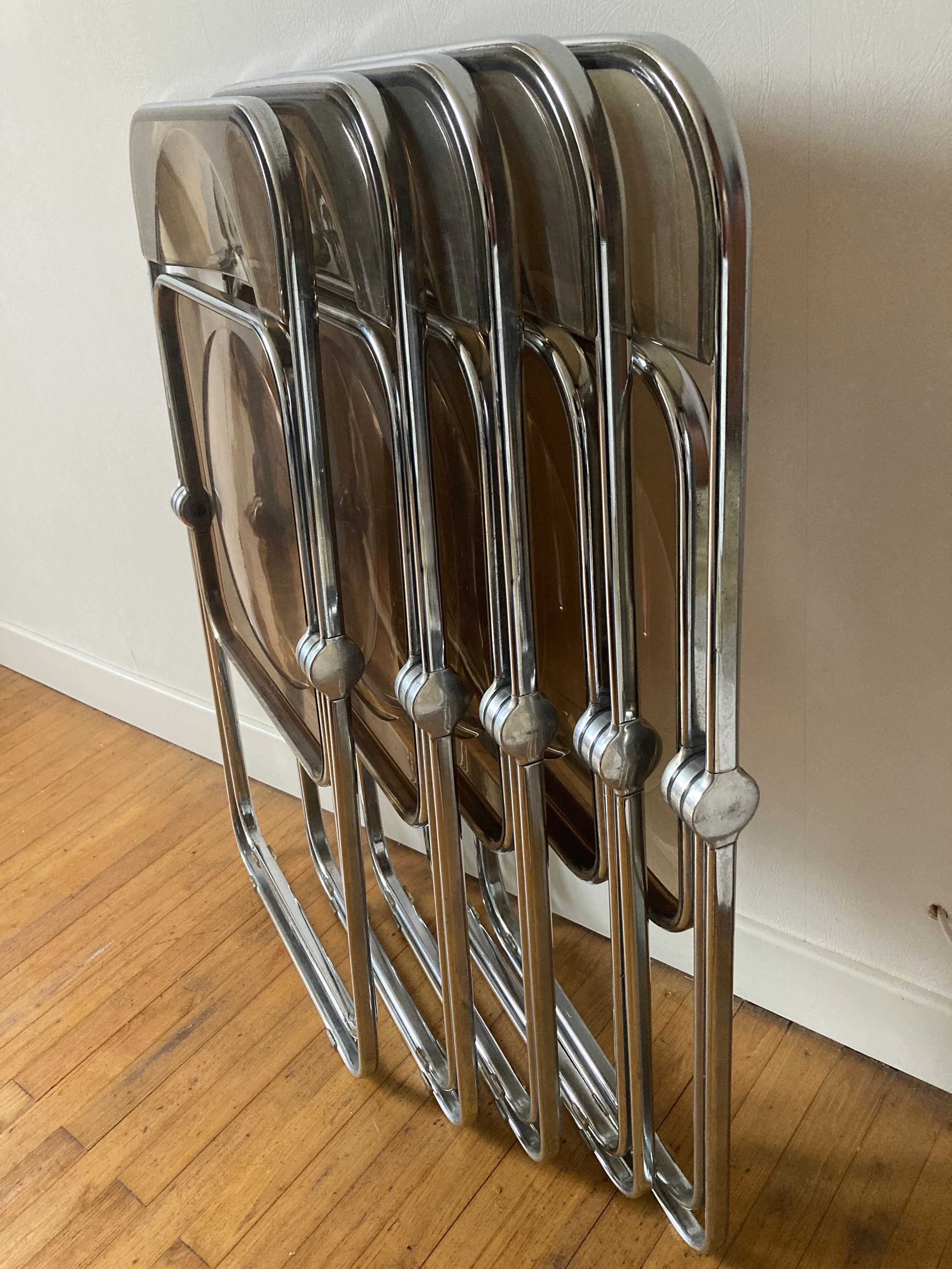 Chairs Plia Giancarlo Piretti