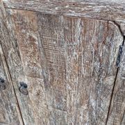 Buffet 4 portes en bois brut