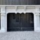 Napoleon III fireplace in Carrara marble