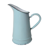 Old pitcher enamelled vintage mint