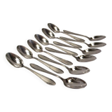 Small silver metal spoons RENEKA filet cutlery service goldsmithing