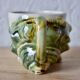 Vintage tea service in glazed ceramic - shape of conchs or shells