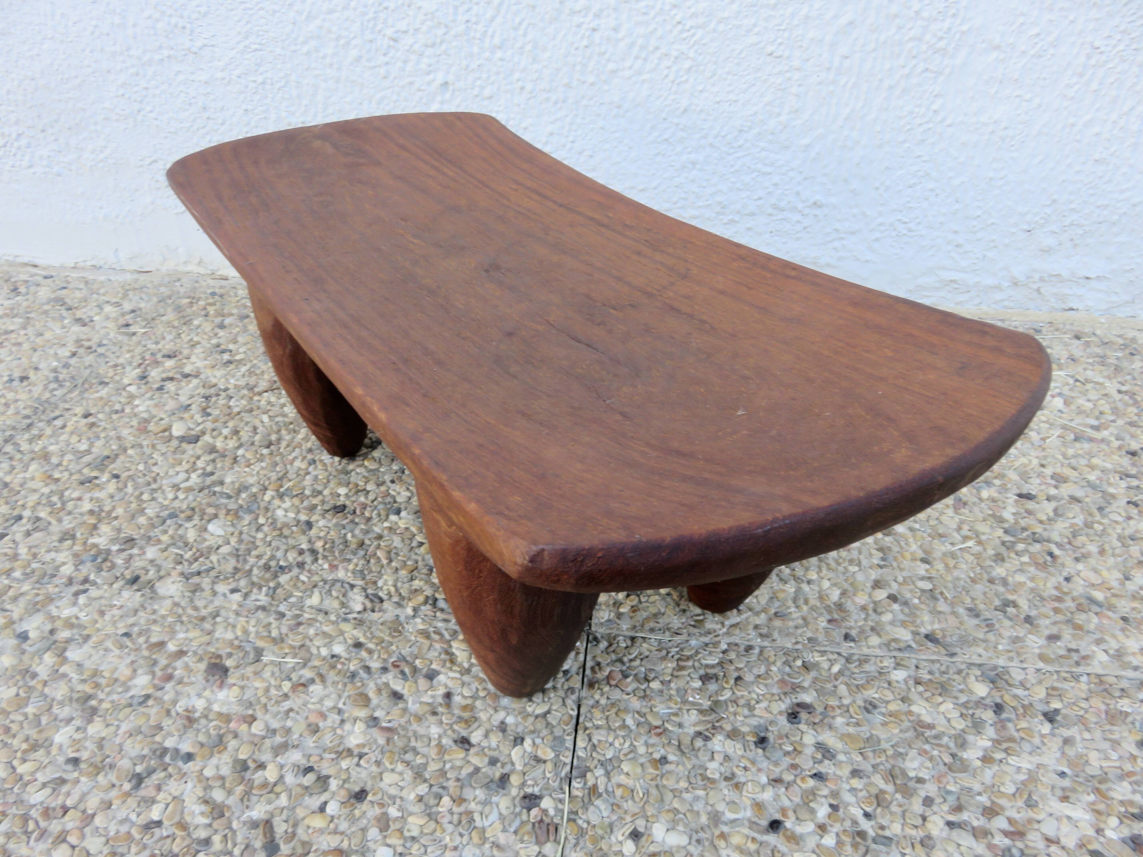 Grand tabouret Senoufo, Burkina Faso, années 60
