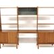 Scandinavian "triple" teak bookcase, Sweden, 1960