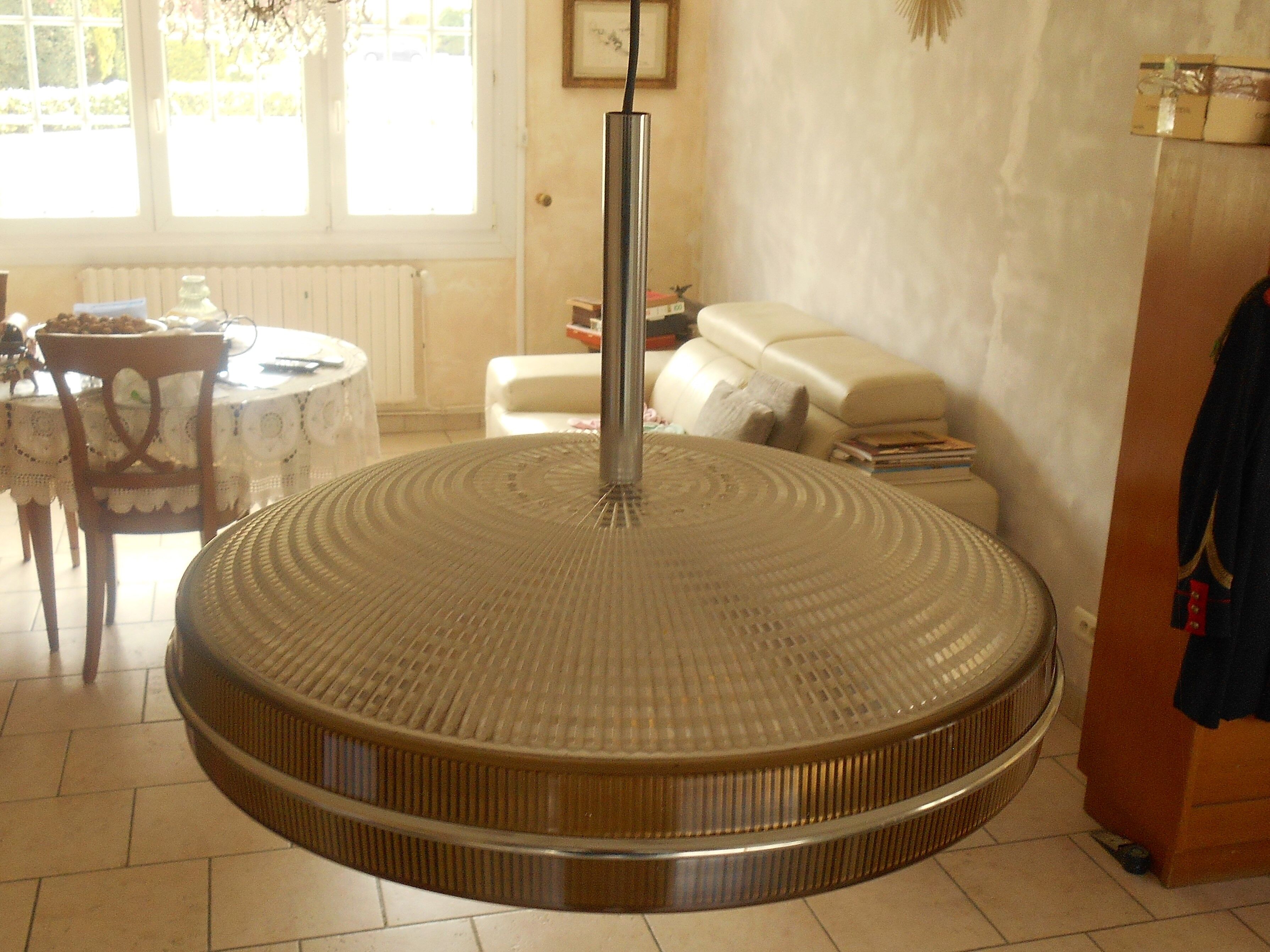 Old ufo hanging lamp