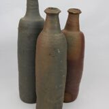 Bouteilles anciennes en grès français
