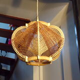 Vintage rope pendant lamp