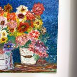 Vintage oil on canvas