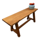 Banc en chêne massif