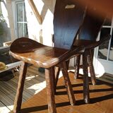 Brutalist table and chairs