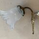 Old bronze wall light