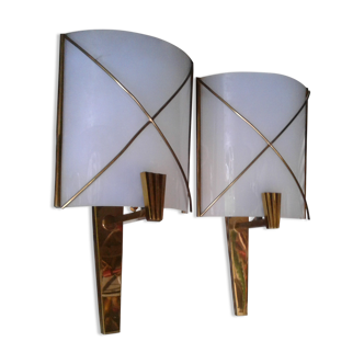 Paire d'appliques Arlus, 1960