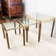 Lancel brass and scales nesting tables
