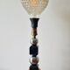 Art Deco modernist lamp base