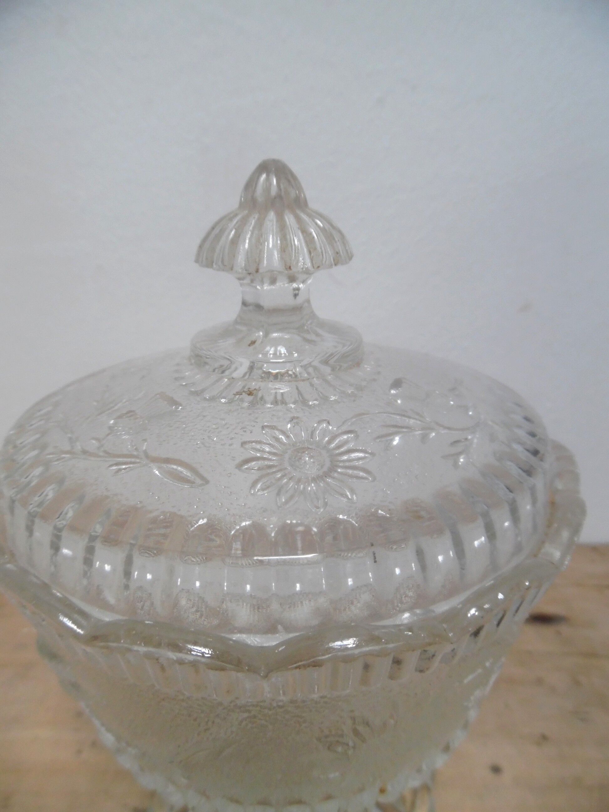 Worked glass candy factory