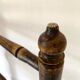 Antique wooden towel rack