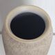 Large vintage textured ceramic vase