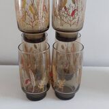 Series of 6 Tivoli glasses