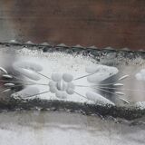 Venetian distressed mirror 78x61cm
