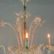 Venetian Lustre In Murano Glass 6 Arm Of Light