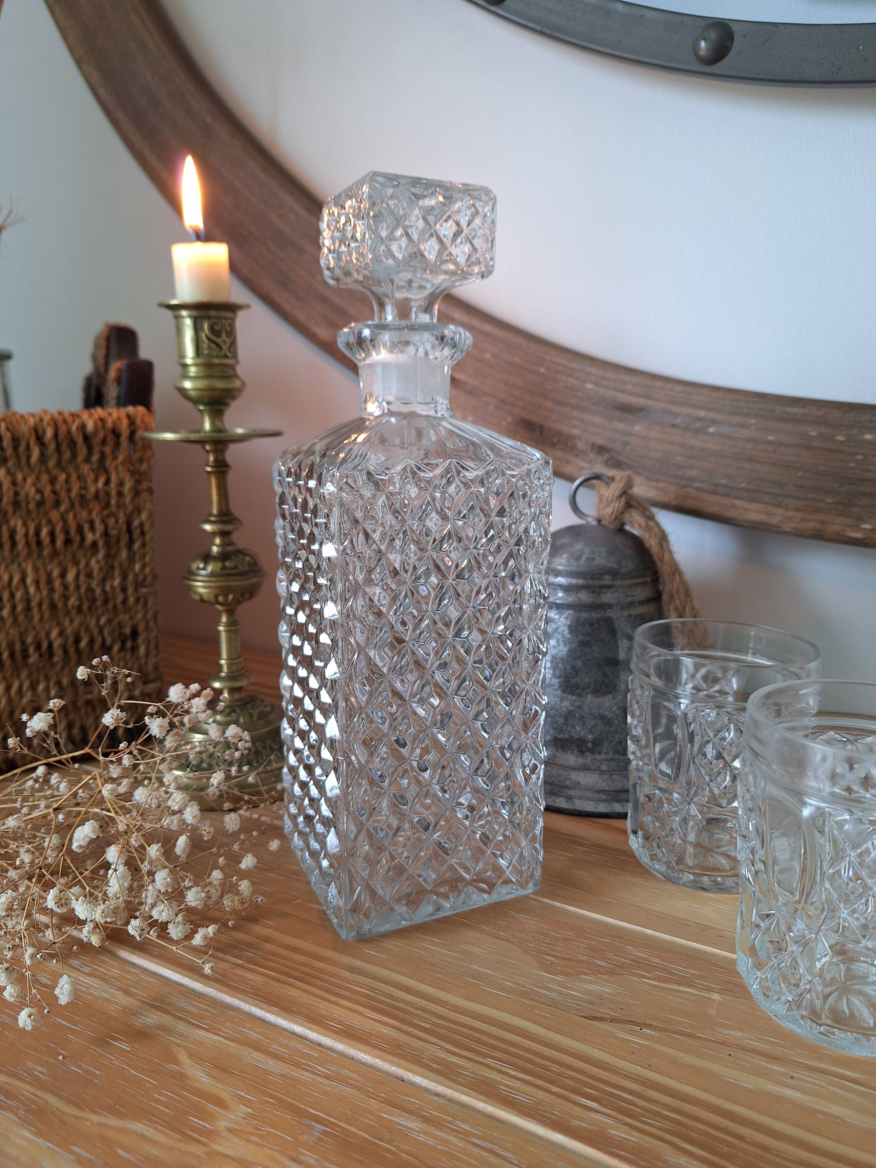 Vintage whiskey decanter