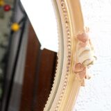 Mirror vintage floral decoration 49x49cm