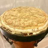 Djembé en bois et métal