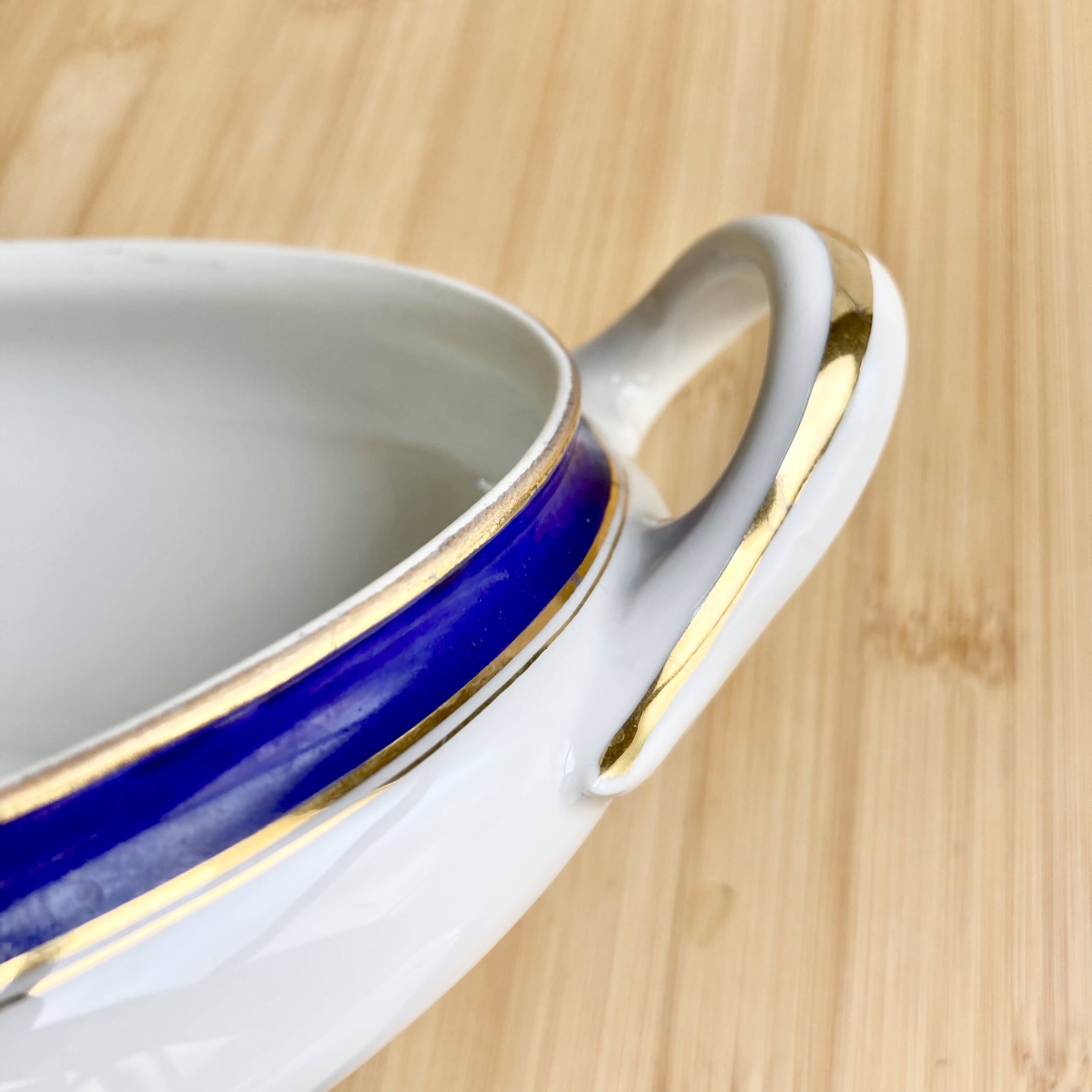 F.Legrand porcelain soup tureen 1920