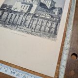 Printed in 1906, Jumièges Abbey.