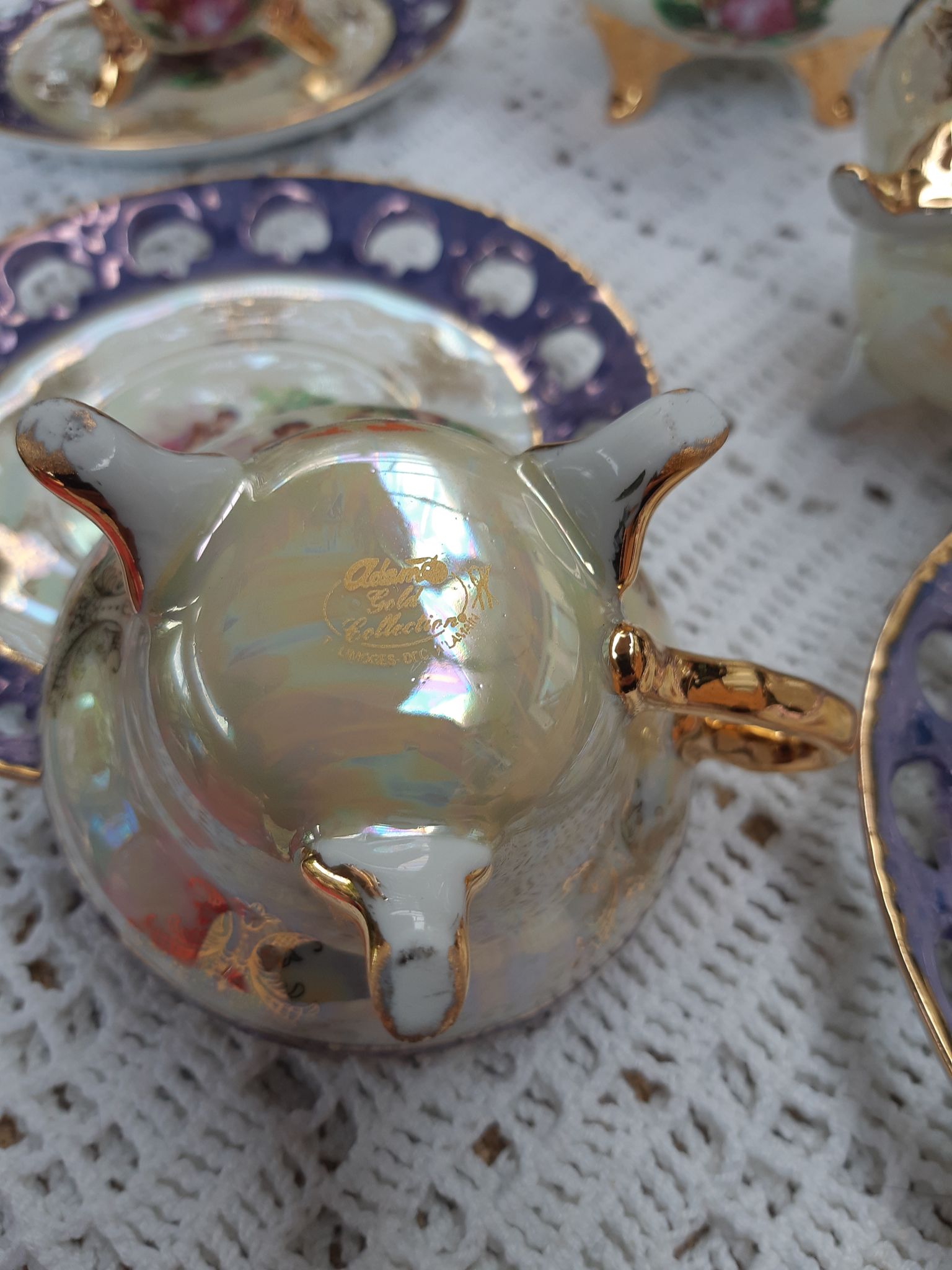 Vintage porcelain café service