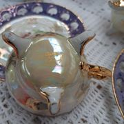 Vintage porcelain café service