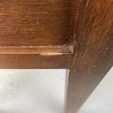 Wooden bedside table