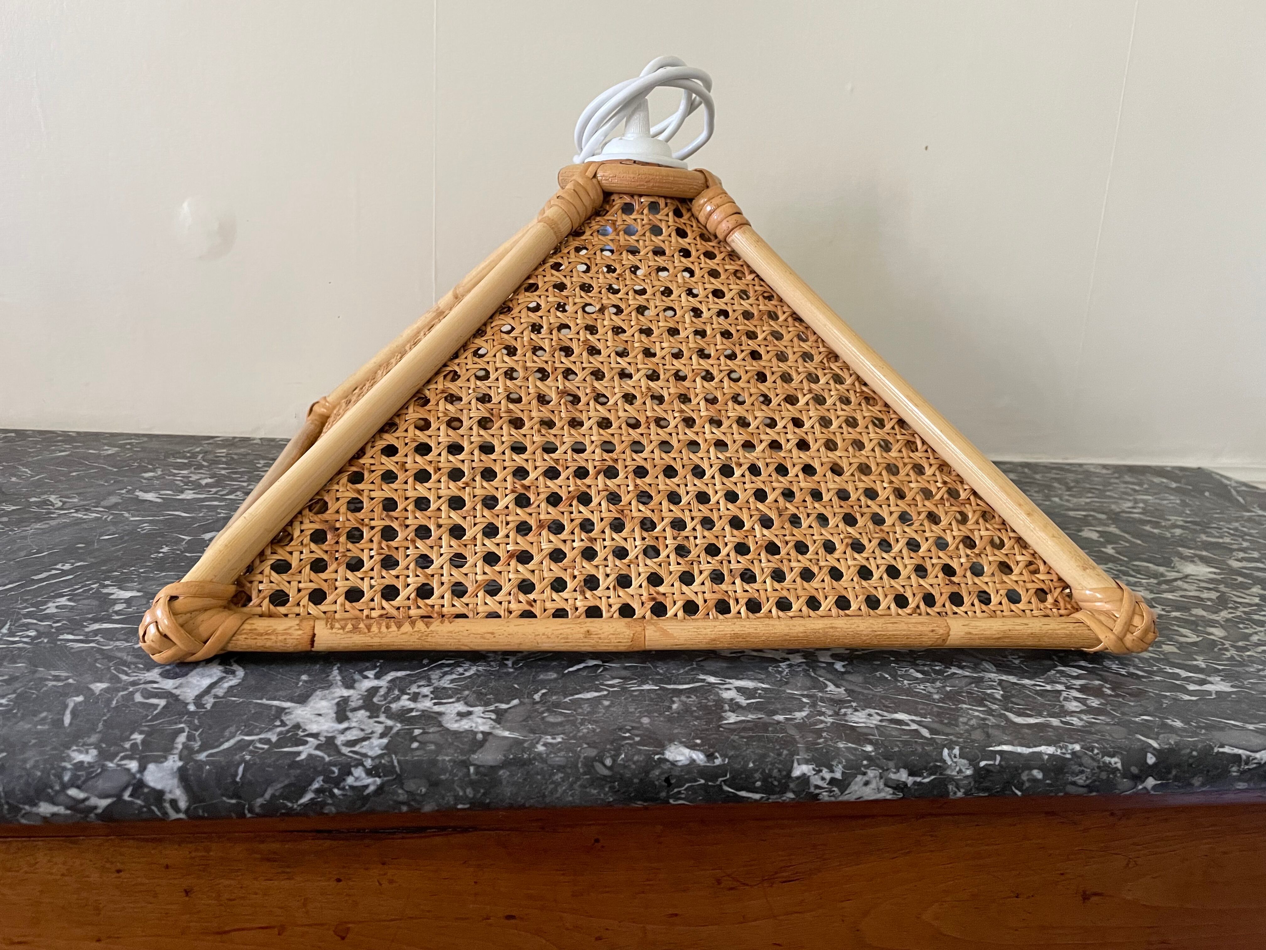 Canning and rattan suspension