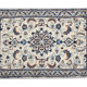 Vintage Nain Area carpet Handwoven Persian Rug- 57x94cm