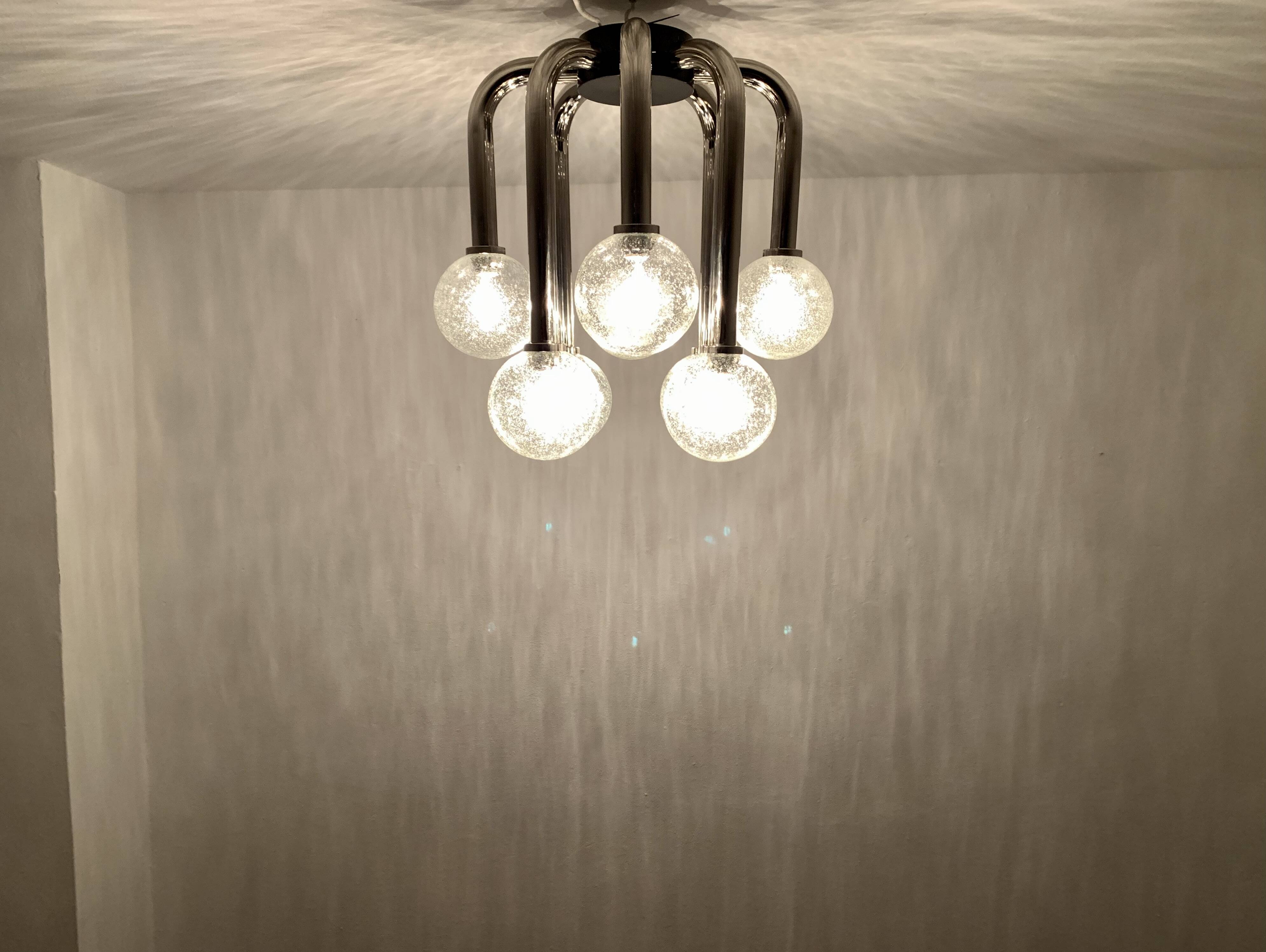 Lustre encastré Space Age par Temde