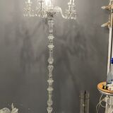 Murano crystal glass floor lamp