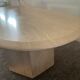 Travertine coffee table from the 70s