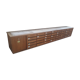 Cabinet with drawers 50 years, 450cm