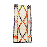 Carpet berbere vintage azilal 80x180 cm