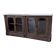 Enfilade vitrine chêne massif 1920