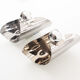 Vintage pair of 1970's chrome space age wall lights