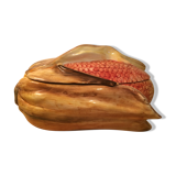 Soup cob of ceramic corn slurry vintage