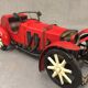 Model reproduction car bugatti 1920 metal tin collection