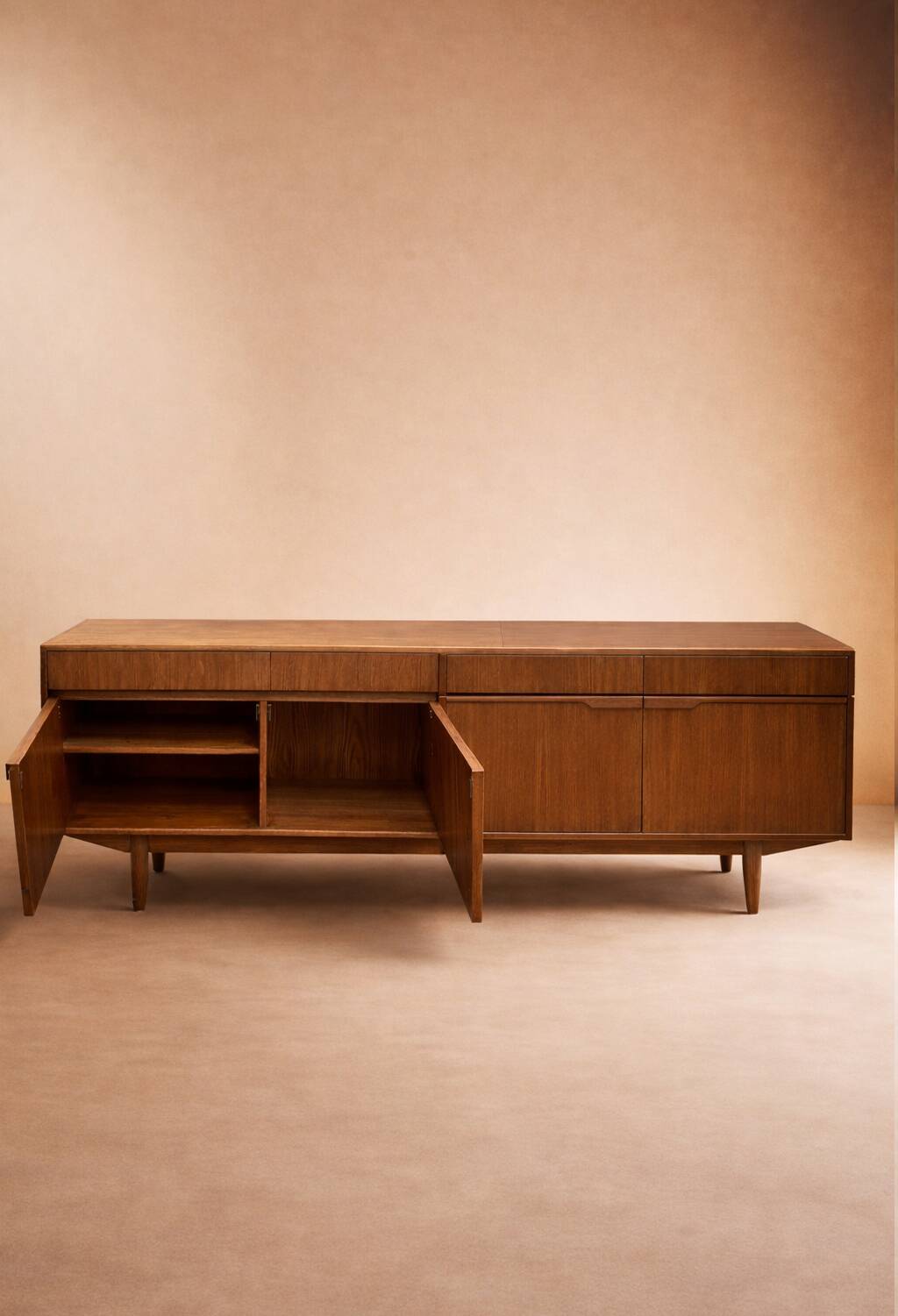 Scandinavian Vintage Danish Enfilade - 1970s