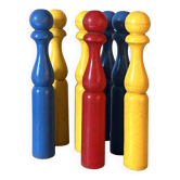Lot de 7 quilles en bois Vilac