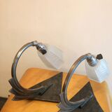 Art Deco bedside lamp