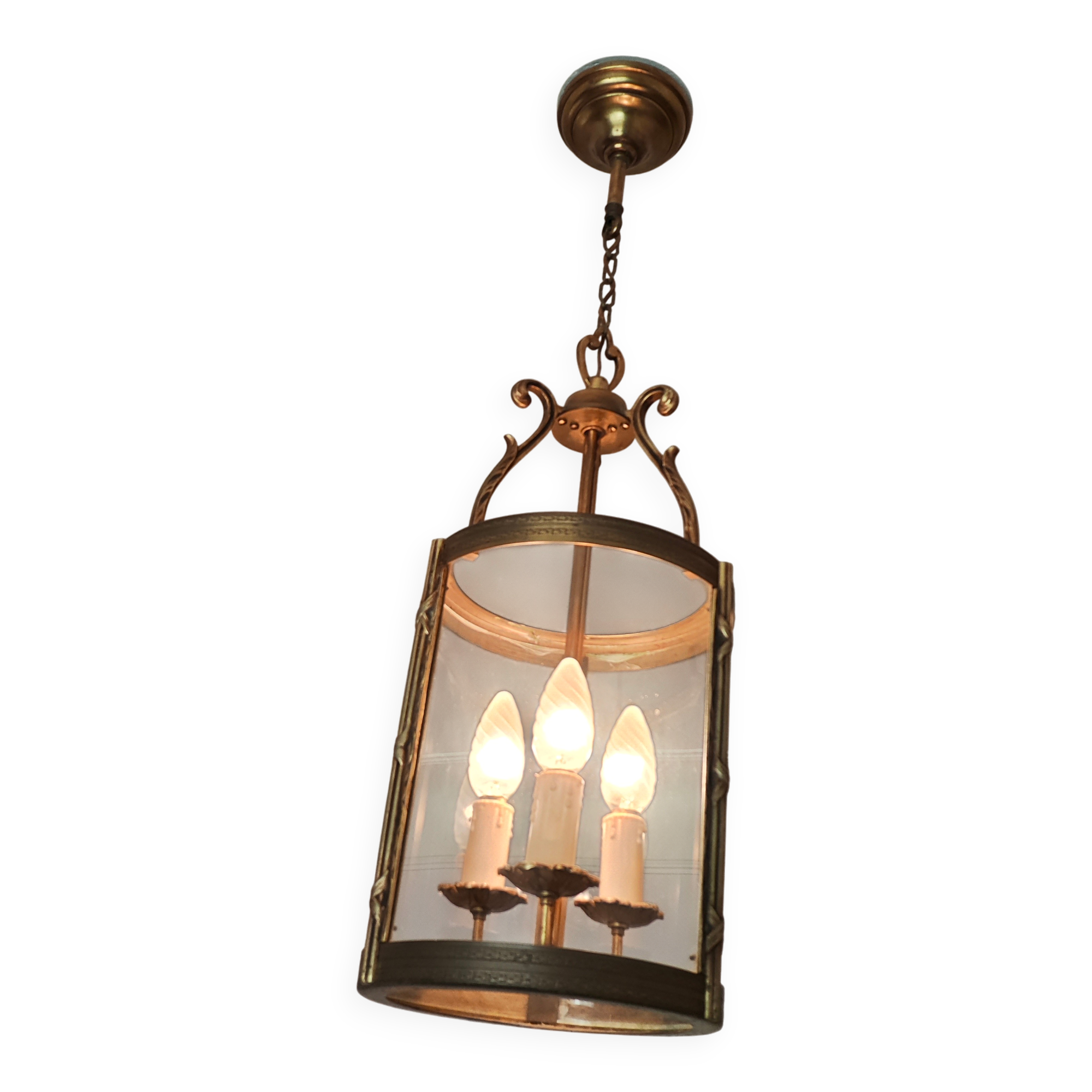 Suspension with 3 lamps