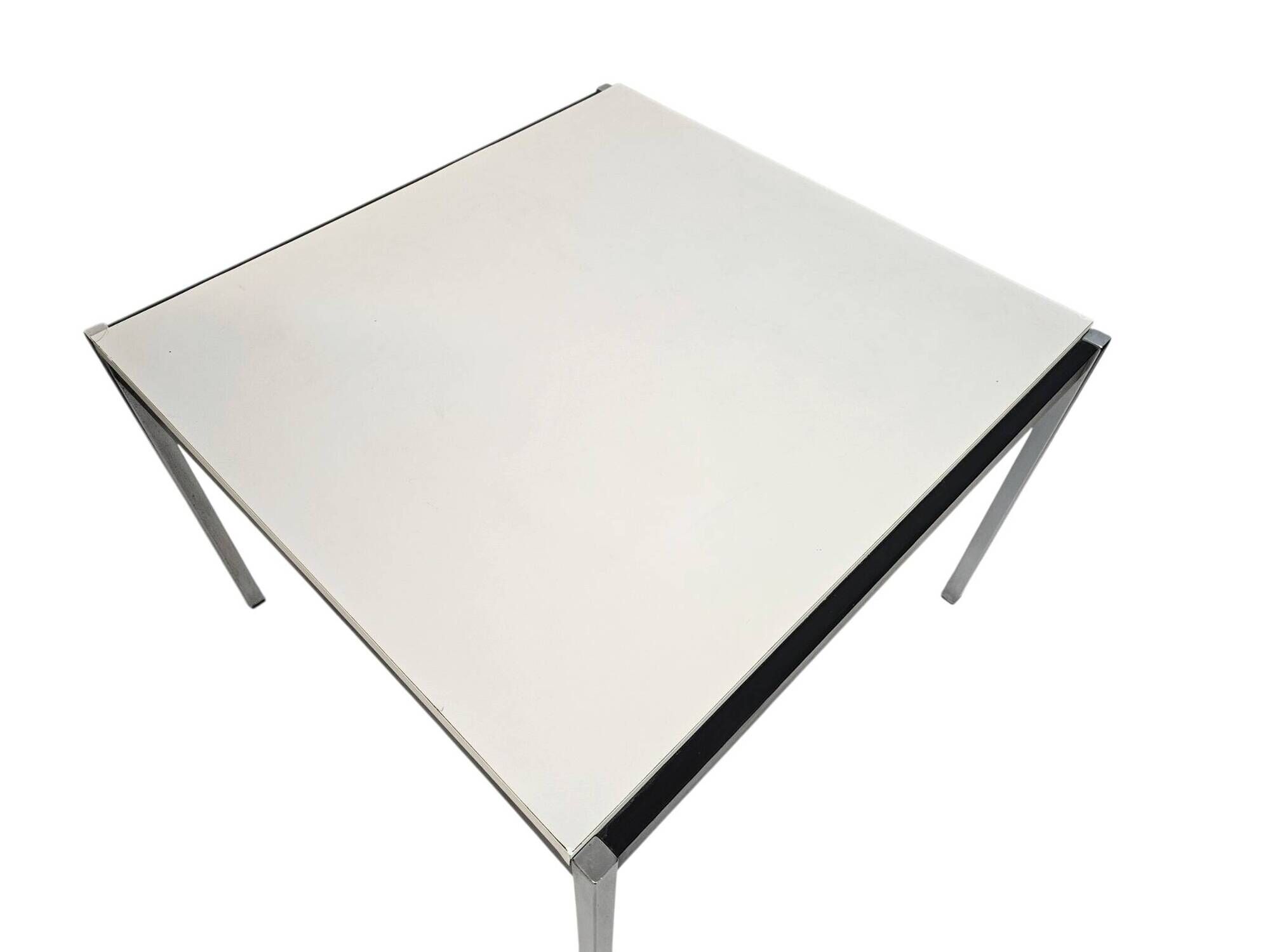 Design néerlandais - Gispen - Coen de Vries - table basse - placage - chrome