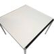 Design néerlandais - Gispen - Coen de Vries - table basse - placage - chrome